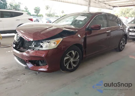 2016 Honda Accord Lx z USA, uszkodzony, nr VIN 1HGCR2F34GA098276